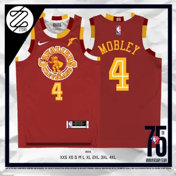 Nike Youth Cleveland Cavaliers Evan Mobley #4 Red Dri-FIT Swingman Jersey