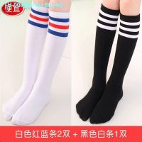 ❅◈❦ Eartha Boyle Childrens stockings thin section boys knee-high socks girl half cylinder cotton stockings on children show white socks