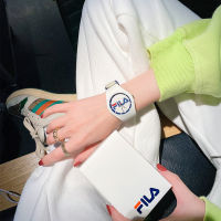 【September】 Fila fila contracted temperament ins wind jelly watch female students table for women brand movement waterproof male trend