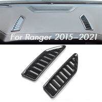 Carbon Fiber Air Outlet Vent on the Dashboard Frame Cover Trim for Ford Ranger / Everest 2015-2021 Accessories