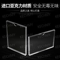 KECHMY A3 A4 A5 Clear Acrylic Display Frame Slot In Wall Sign Document Menu Holder for Office Shop