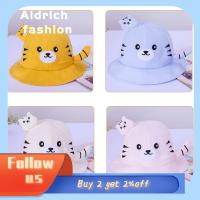 ALDRICH FASHION ฤดูใบไม้ผลิฤดูร้อน สีทึบ เสือ กลางแจ้ง หมวกกันแดด ป้องกันรังสียูวี หมวกบักเก็ตเด็ก หมวกชาวประมง