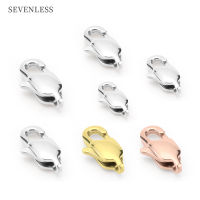 20pcslot 11 13 15 16mm High quality stainless steel 18k gold fish tail buckle hook end connector for jewelry making finding