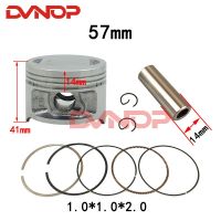 ：》“{： Motorcycle Piston Ring Gasket Kit For SUZUKI MARAUDER 125 GZ125 GN125 DR125 GS125 EN125 RKV125 125Cc  STD 57Mm