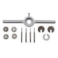 Drop Ship 1Set Mini HSS Metric Taps Dies Wrench Handle Kit M1 M1.6 Screw Thread Making New