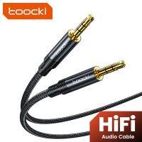 Toocki Aux Cable Speaker Wire 3.5mm For Computer Headphone Adapter Samsung Xiaomi Laptop HIFI Sound Quility Cablel Cables