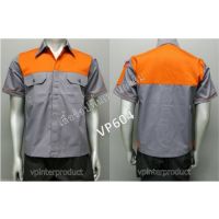 Work Shirt เสื้อช่าง เสื้อช็อป Size M รอบอก 42 นิ้ว