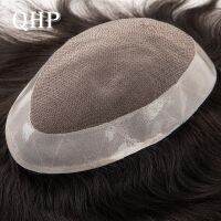 ผู้ชาย Toupee Mono PU ชาย Hairpiece 6 "เปลี่ยนระบบ100 มนุษย์วิกผม Man Straight Wave เส้นเลือดฝอยฟรี Shippinghot