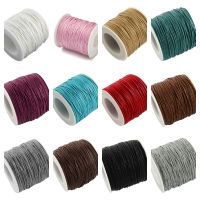 100yards/roll Waxed Cotton Thread Cords Macrame Beading Threads Multi-colord For Handmade Bracelet Necklace Jewelry Making 1mm