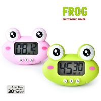 ☃❂ NEW Cute Frogs Kitchen Electronic Digital Timer 1-99 Minutes Cooking Study Work Timer Reminder For Shop Home Kitchen Gadget Gift