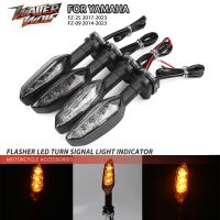 ไฟสัญญาณเลี้ยว LED FZ25กะพริบสำหรับ FZ07 FZ03ยามาฮ่า FZ09 FZ10 FZ16 FZ6 R FZ1 FZ8 N/s FAZER FZS โคมไฟไฟเลี้ยวมอเตอร์ไซด์150