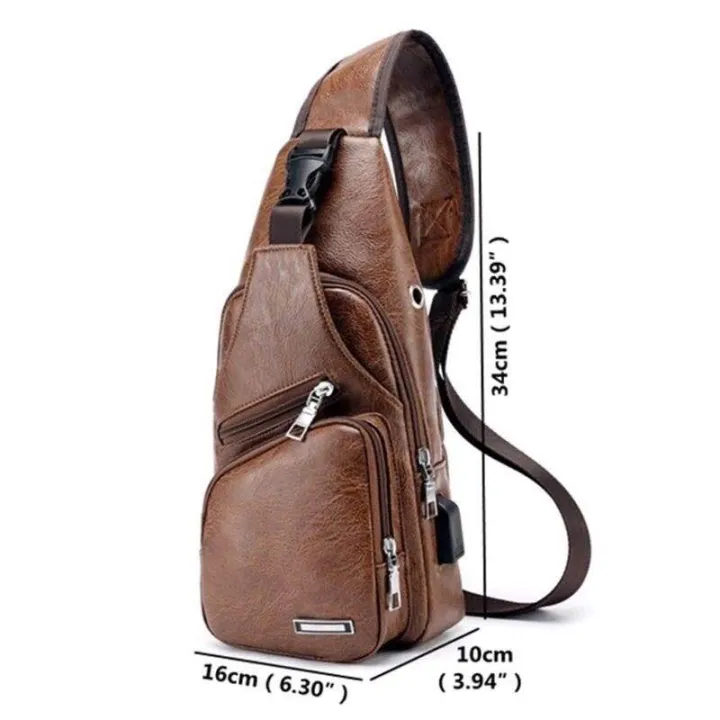 anti thief bodybag sling bag men’s sidebag | Lazada PH