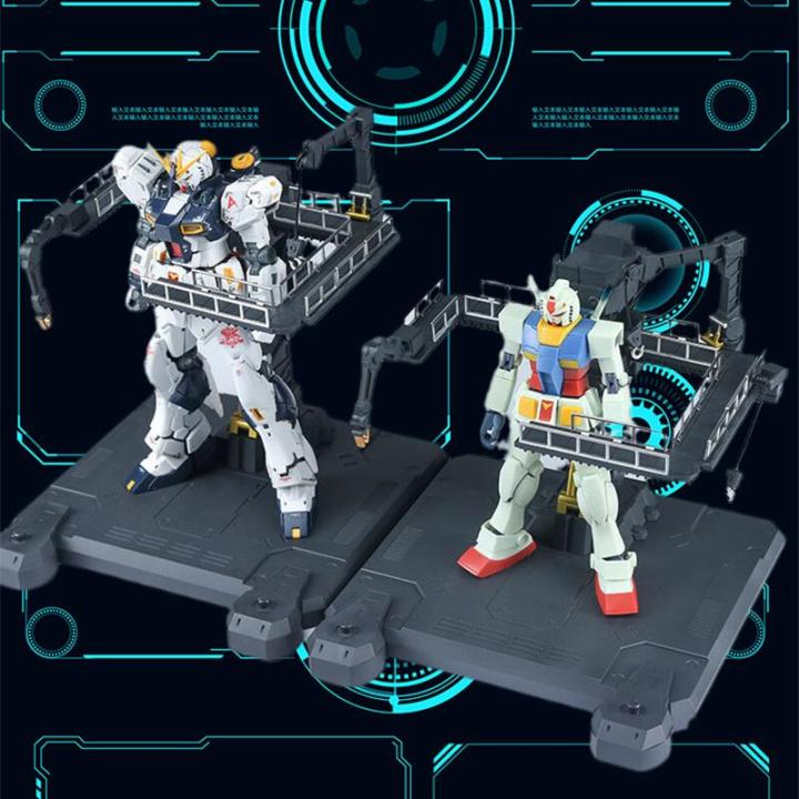 zzooi-1-144-model-display-stand-for-gundam-universal-platform-hangar-garage-showcase-anime-action-figure-collection-toys-show-stage