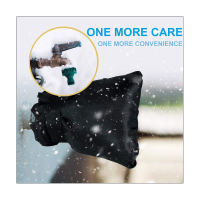 Outdoor Faucet Cover for Winter Freeze Protection, Reusable Hose Bib Cover and Sprinkle Valve Insulation Wrap