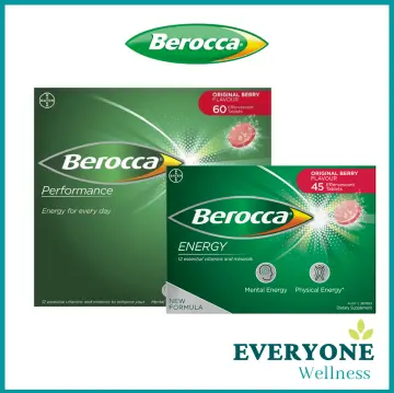 Berocca Energy Original Berry Effervescent 45 tablets
