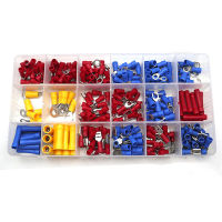 300PCS Crimp Connector Assortment Set Waterproof Ring Spade Butt Insulated Terminals