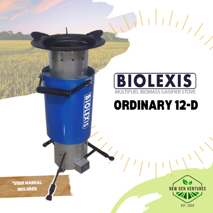 Biolexis 12-D Biomass Gasifier stove | Lazada PH