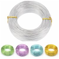 1 Roll Aluminum Wire Metal Wire for Jewelry Making DIY Bracelet Necklace Acccessories Craft 0.6 0.8 1 1.2 1.5 2 2.5 3 3.5 4mm