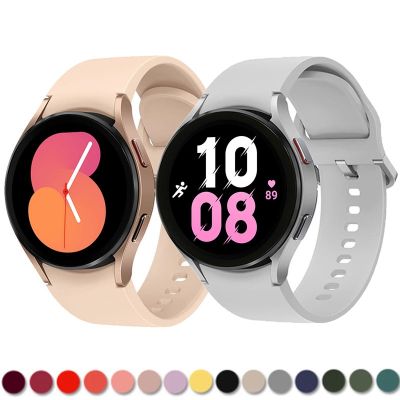 Strap For Samsung Galaxy Watch 5 4 44mm 40mm/4 classic 46mm 42mm wristband 20mm Silicone Bracelet Galaxy Watch 5 pro 45mm Band