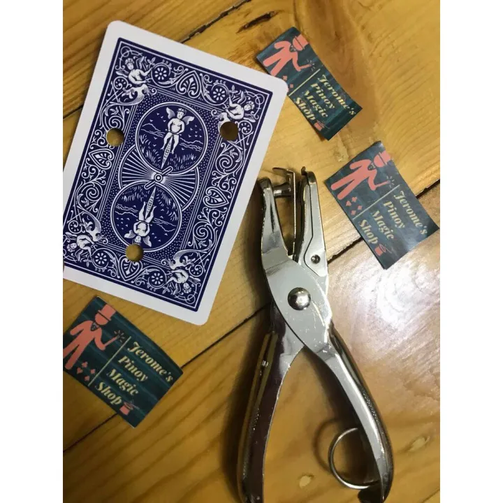 Moving Hole with Punch Card Magic Trick Lazada PH