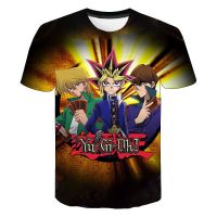 Summer Anime Yu Gi Oh 3D Printed T-Shirts Men Women Streetwear Casual Fashion Oversized T Shirt Harajuku Kids Tees Tops Clothing