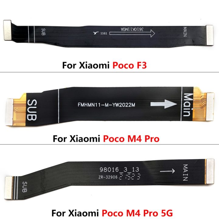 【cw】 Original Main Fpc Lcd Display Connect Mainboard Flex Cable Ribbon For Xiaomi Poco X3 Nfc F3 1668