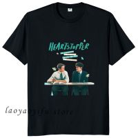 เสื้อยืด พิมพ์ลายอนิเมะ Nick and Charlie Heartstopper Gay and Lesbian สําหรับผู้ชาย และผู้หญิง  E3A1