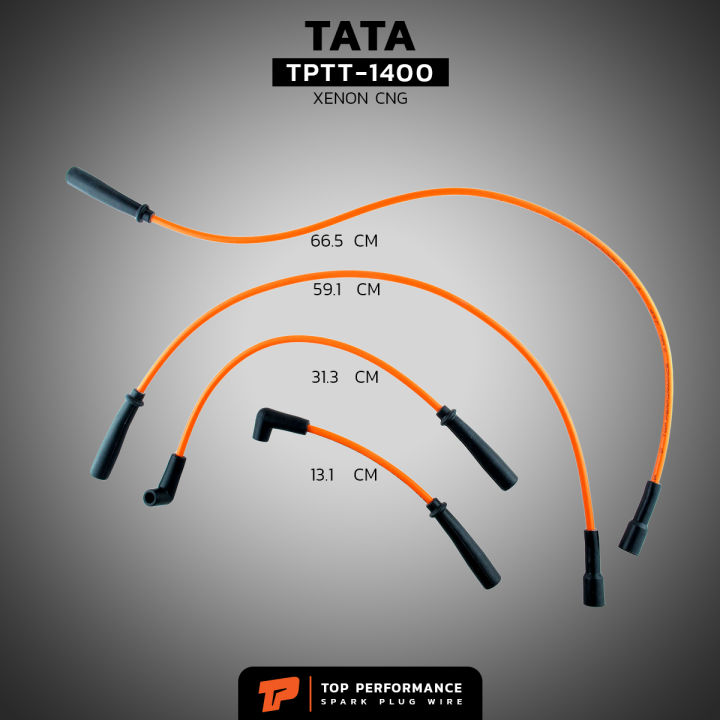 สายหัวเทียน-tata-xenon-cng-ตรงรุ่น-top-performance-made-in-japan-tptt-1400-สายคอยล์-ทาทา-ซีนอน