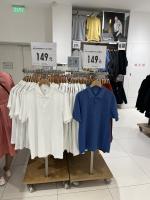 UNIQLO เสื้อโปโลผู้ชาย,แห้งเร็วการดูดซับเหงื่อความชุ่มชื้น (เสื้อแขนสั้นแห้งเร็ว) 445174