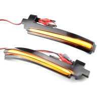 Pair LED Dynamic Side Mirror Indicator Light Turn Signal Lights for Volvo S60 CC S60 II S80 II V40 CC 40 II V60 V60 CC V70 III