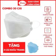 Khẩu trang y tế 4D KF94 mask cao cấp 4 lớp chống bụi mịn và kháng khuẩn