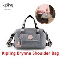 Kipling Brynne Shoulder Bag จาก Grey Weave Collection กระเป๋าถือหรือสะพาย