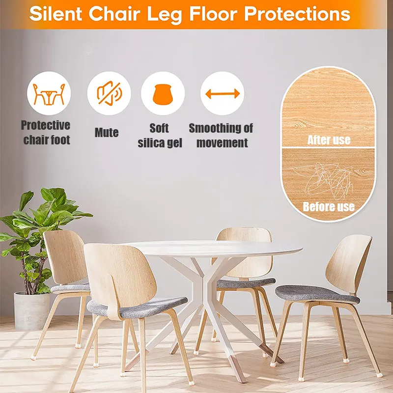 Dining room chair feet pads hot sale