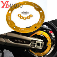 อุปกรณ์เสริมรถจักรยานยนต์อลูมิเนียมเกียร์เข็มขัดรอกสำหรับ KYMCO AK550 AK 550 2017 2018 2019 2020