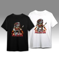 [S-5XL] เสื้อยืดคอกลม สกรีนลาย PREDATOR แขนสั้น ผ้า COTTON 100%S-5XL