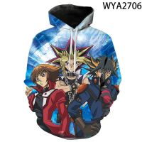 2023 style  Cool Men Women ren Sweatshirts Yu Gi Oh Hoodies 3D Printed Streetwear Pullover    Casual Coat，can be customization