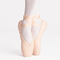 ┋ xing lu nan Girls Women Ballet Pointe Shoes Pink Canvas Cotton Ballet Dance Shoes