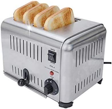 เครื่องปิ้งขนมปัง-4ชิ้น-6ชิ้น-เครื่องปิ้งขนมปังไฟฟ้า-เครื่องปิ้งขนมปังสแตนเลส