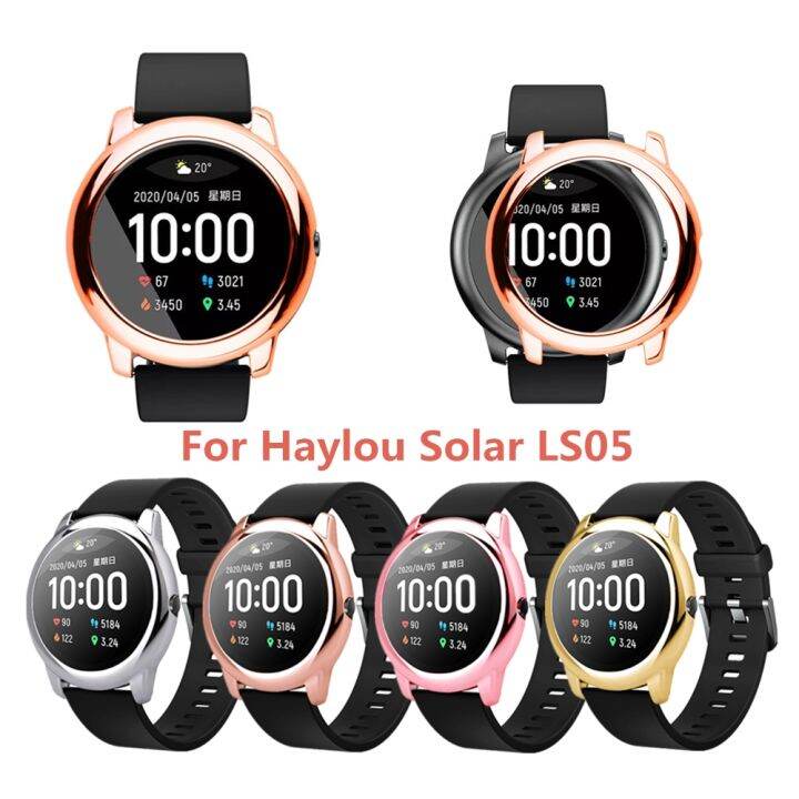 เหมาะสำหรับ Haylou LS02นาฬิกา PC ที่มีสีสันกรณีป้องกัน | Lazada.co.th