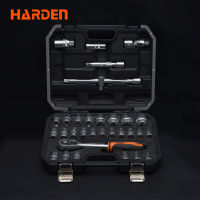 บ็อกซ์ชุด Dr. Socket Set 77 ตัวชุด ขนาด 1/2" และ 1/4" ผลิตจากโครมวานาเดียม คุณภาพสูง HARDEN 510677