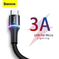 Baseus ที่ชาร์จไมโคร USB,3A ไมโคร USB ชาร์จเร็วเหมาะสำหรับ Samsung เหมาะสำหรับ Xiaomi Redmi 4 Note 5 Pro โทรศัพท์มือถือ S