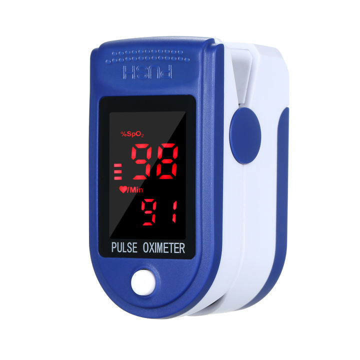 Fingertip Clip Pulse Oxi-meter LED Display Mini SpO2 Monitor Oxygen ...