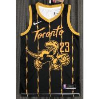 ยอดนิยม hot pressed 2022 Nba Toronto Raptors No. 23 Vanvleet black basketball jersey