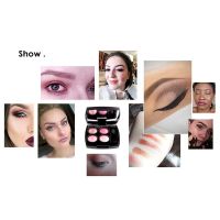 4 Colors Pearlescent Eyeshadow Women Fashion Make-up Charm Eye Shadow Palette