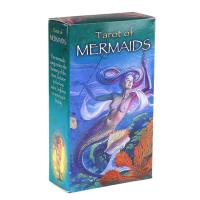 Tarot Cards Divination Game Tarot of Mermaid Decks Future Telling Table Board Game for Beginners Girls Boys Party Supplies imaginative