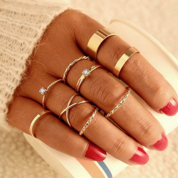 hot-punk-gold-color-chain-set-of-rings-for-teens-women-fashion-hollow-opening-finger-rings-gift-2022-wedding-jewelry-party