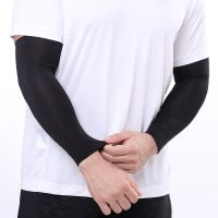 [Rear Waves] Men Breathable Quick Dry Sun UV ProtectionArm Sleeves บาสเกตบอลข้อศอกปลอกแขนอุ่น