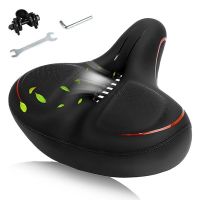 Mens Womens Comfort Oversized Bike Seat, Wide Padded Bike Seat Parts Accessories for Bikes Patent No: ZL202130426739.X