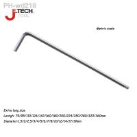 ۩ Jetech extra long ball 1.5mm 2mm 2.5mm 3mm 4mm 5mm 6mm 7mm 8mm 10mm 12mm 14mm 17mm 19mm metric allen key hex wrench hexagonal