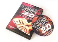 【CW】 Burn ( DVD   Gimmick) Tricks Visual Bill Change Magician Street Props Mentalism Comedy